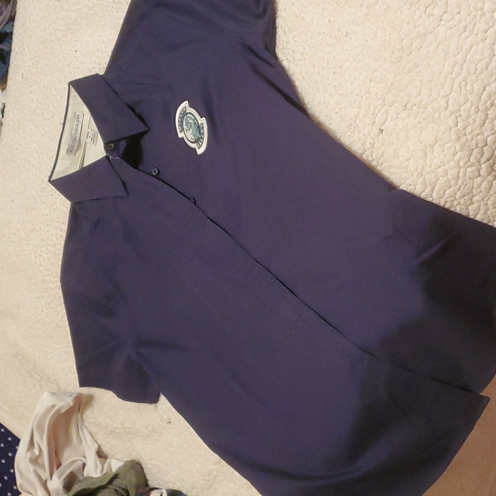 Miller brewing women's mechanics shirt, button front